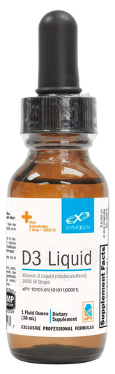 XYMOGEN frasco frontal mostrando etiqueta y beneficio de biodisponibilidad