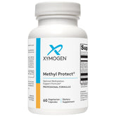 XYMOGEN frasco frontal mostrando etiqueta clara y beneficios