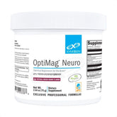 XYMOGEN envase frontal de OptiMag Neuro mostrando diseño y tamaño