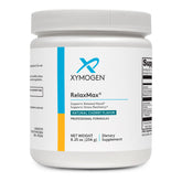 XYMOGEN frasco RelaxMax vista frontal, presentación clara y profesional