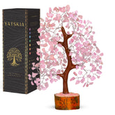 YATSKIA árbol frontal mostrando diseño elegante y calidez decorativa