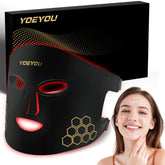YOEYOU máscara frontal mostrando cobertura facial y comodidad