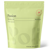 Yoli Passion frente del envase mostrando 90 porciones y conveniencia