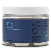 Yoli Pure frontal del envase mostrando la marca y beneficios digestivos