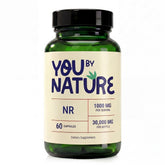 YOUBYNATURE frasco frontal mostrando etiqueta clara y dosis