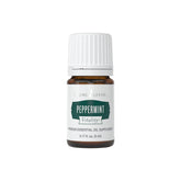 Young Living frasco frontal de Peppermint Vitality mostrando diseño y conveniencia