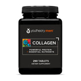 Youtheory frasco delante mostrando diseño y cantidad 290 tabletas, beneficio confianza de marca