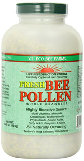 YS Organic envase frontal de polen en gránulos, identificable y claro