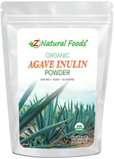 Z Natural Foods frente del empaque mostrando etiqueta clara y beneficios