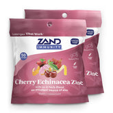 ZAND frasco delantero cereza y echinacea mostrando envase y cantidad