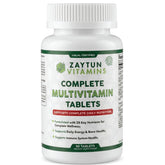 Zaytun frontal del empaque mostrando 90 tabletas y sello Halal