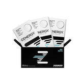 ZENERGY chicle frente del paquete mostrando diseño y beneficio de energía rápida