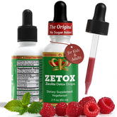 Zeo Health ZETOX frente del envase mostrando etiqueta clara y valor