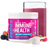 Zipfizz envase frontal berry mostrando etiqueta y beneficios claros
