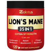 Zolotus frasco frontal 120 cápsulas mostrando etiqueta y ventaja conveniencia
