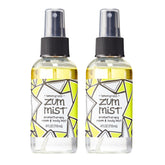 Zum Mist frontal con etiqueta lemongrass, fragancia natural y presentación doble
