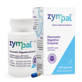 ZYMPAL frente del envase mostrando producto y beneficios digestivos