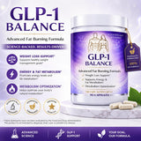 1-GLP-FIT comparación de tamaño del frasco y número de cápsulas
