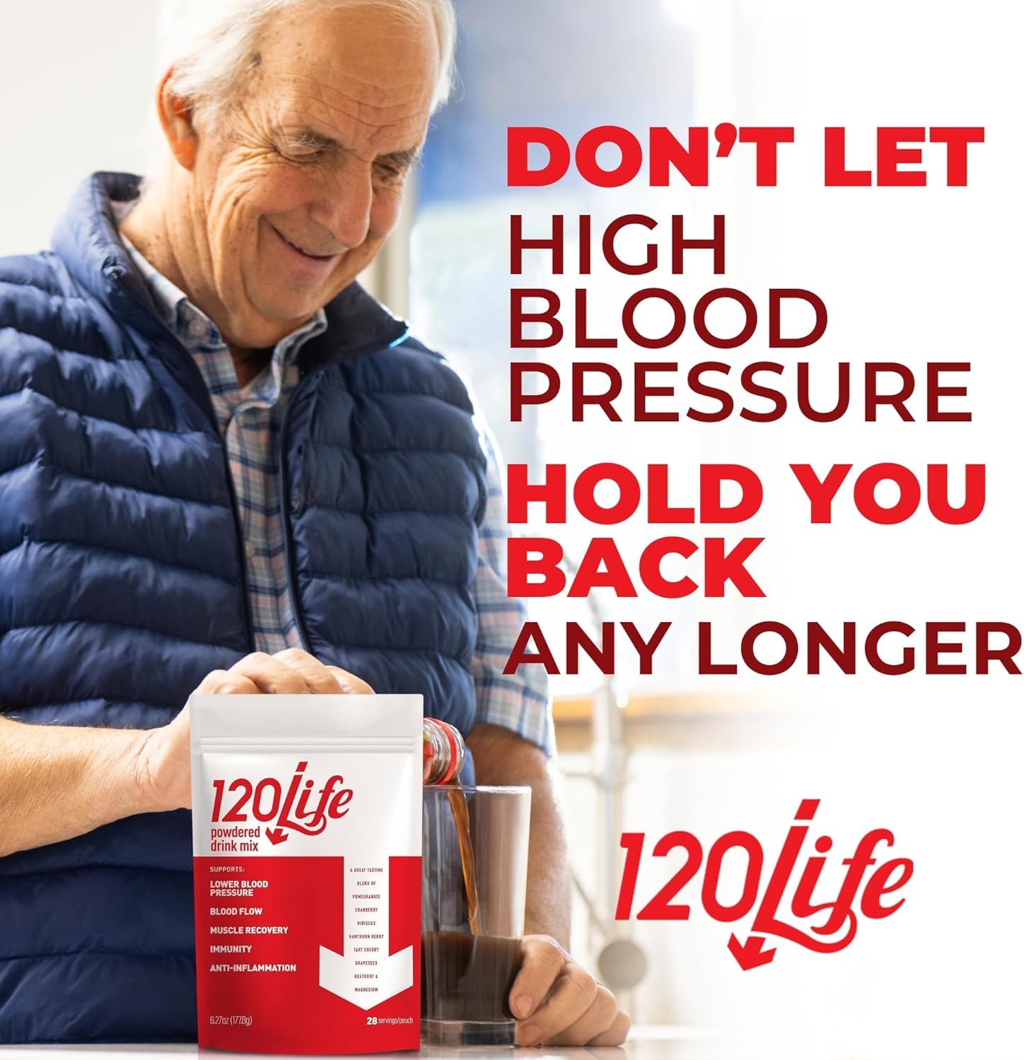 120LIFE botella con bebida para llevar, solución conveniente en movimiento