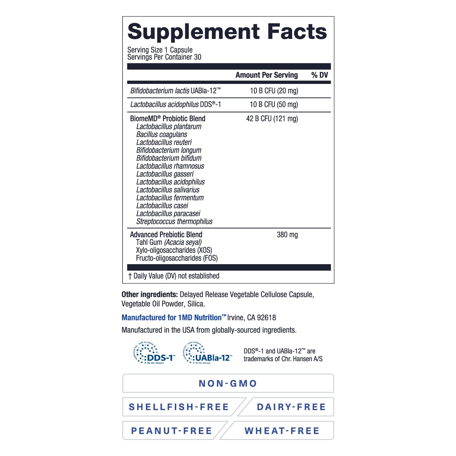1MD Nutrition ambientación estilo de vida saludable con suplemento