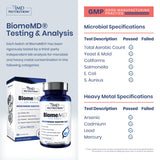 1MD Nutrition polvo prebiótico textura que nutre bacterias buenas