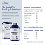 1MD Nutrition etiqueta con lista de ingredientes y datos de composición visibles