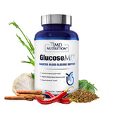 1MD Nutrition frasco frontal mostrando la etiqueta y facilidad de identificación