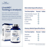 1MD Nutrition cápsulas detalle que resalta textura y fácil ingestión