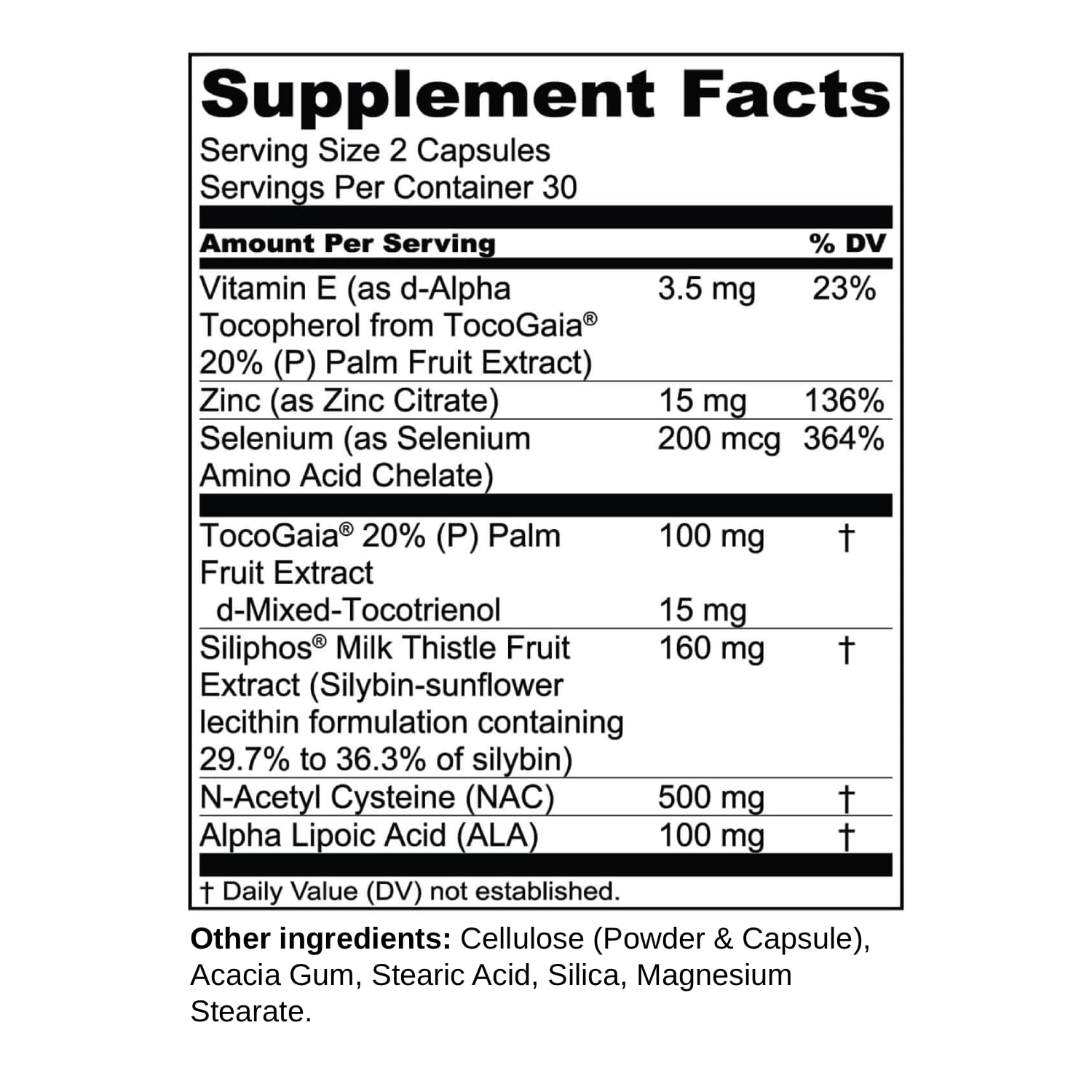 1MD Nutrition cápsulas de LiverMD en mano para ver textura y dosis fácil de ingerir
