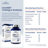 1MD Nutrition etiqueta en detalle con lista de ingredientes y foco en formulación patentada