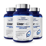 1MD Nutrition frente del envase muestra diseño y beneficio de apoyo hepático