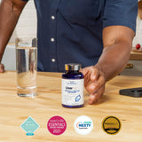 1MD Nutrition primer plano de siliphos en cápsula destacando mejor absorción
