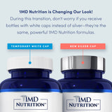 1MD Nutrition botella sobre mesa de desayuno sugiriendo uso diario