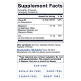 1MD Nutrition comparación de tamaño de la cápsula para dosificación clara