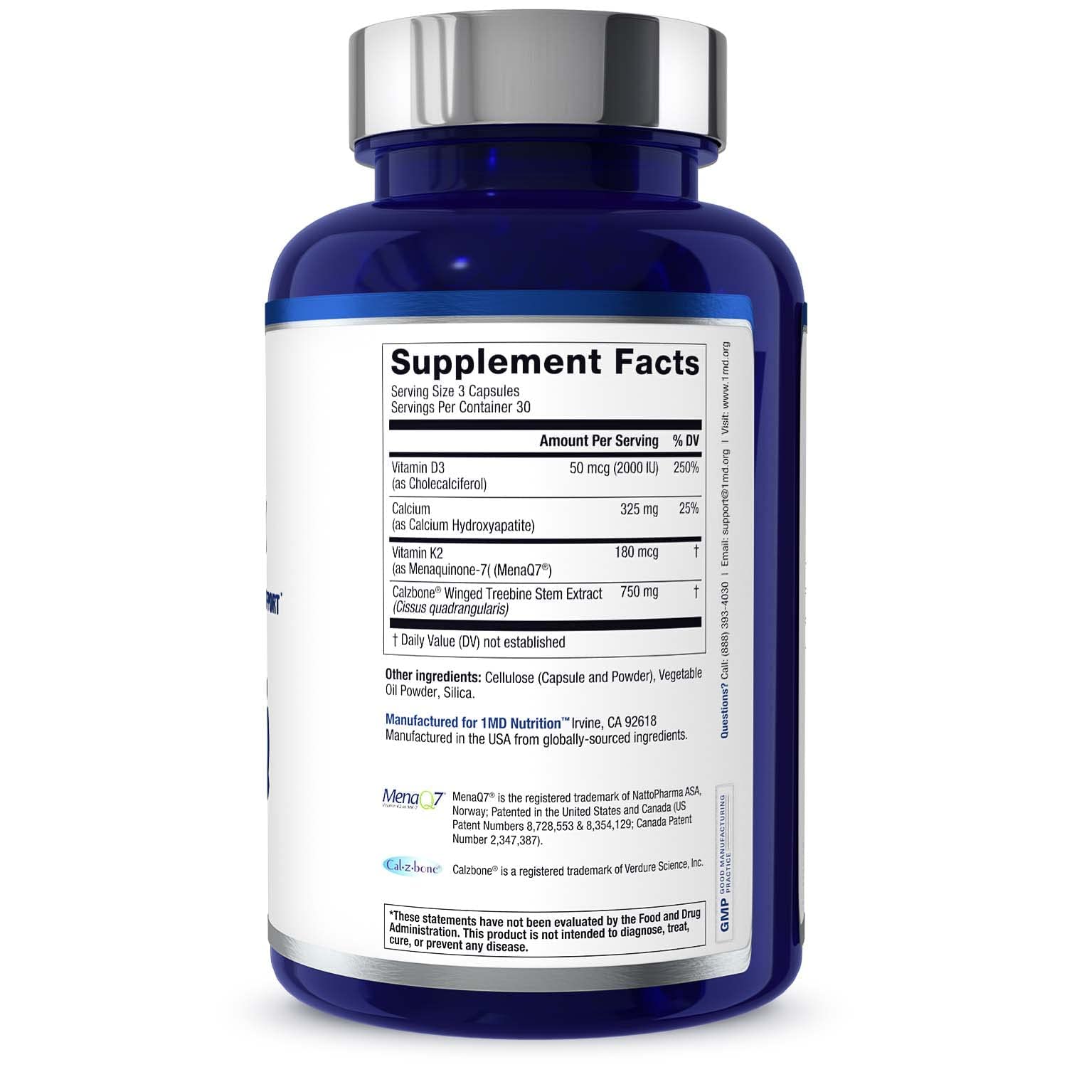 1MD Nutrition OsteoMD ambiente saludable con suplementos para inspirar rutina diaria