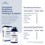 1MD Nutrition cápsula abierta mostrando contenido y estabilidad microbiana