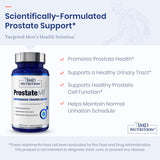 1MD ProstateMD bote en mano para mostrar facilidad de toma diaria