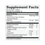 1MD Nutrition VisionMD close-up de etiqueta nutricional para verificar dosis y alérgenos