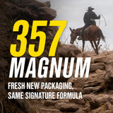 357 HR MAGNUM primer plano de tabletas mostrando forma y textura
