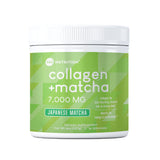 360 Nutrition envase frontal mostrando matcha y colágeno, presentación clara y compacta