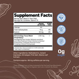 360 Nutrition cuchara con polvo instantáneo mostrando solubilidad rápida