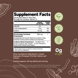 360 Nutrition polvo en cuchara mostrando textura fina fácil de disolver