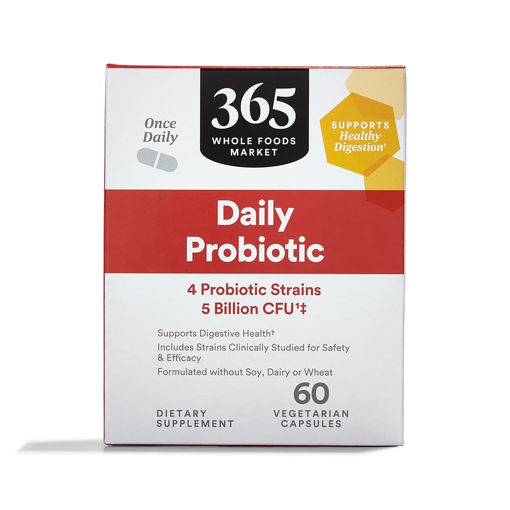 365 by Whole Foods Market frasco frontal mostrando etiqueta clara y beneficios