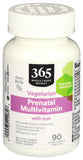 365 by Whole Foods Market envase frontal de multivitamínico prenatal, presentación clara y segura