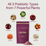 38TERA selección de kiwi, baobab y lingonberry resaltando ingredientes vegetales