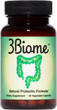 3Biome frasco frontal mostrando diseño y fácil identificación del probiótico