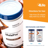 4Life MalePro sobre mesa de desayuno sugiriendo incorporación diaria fácil