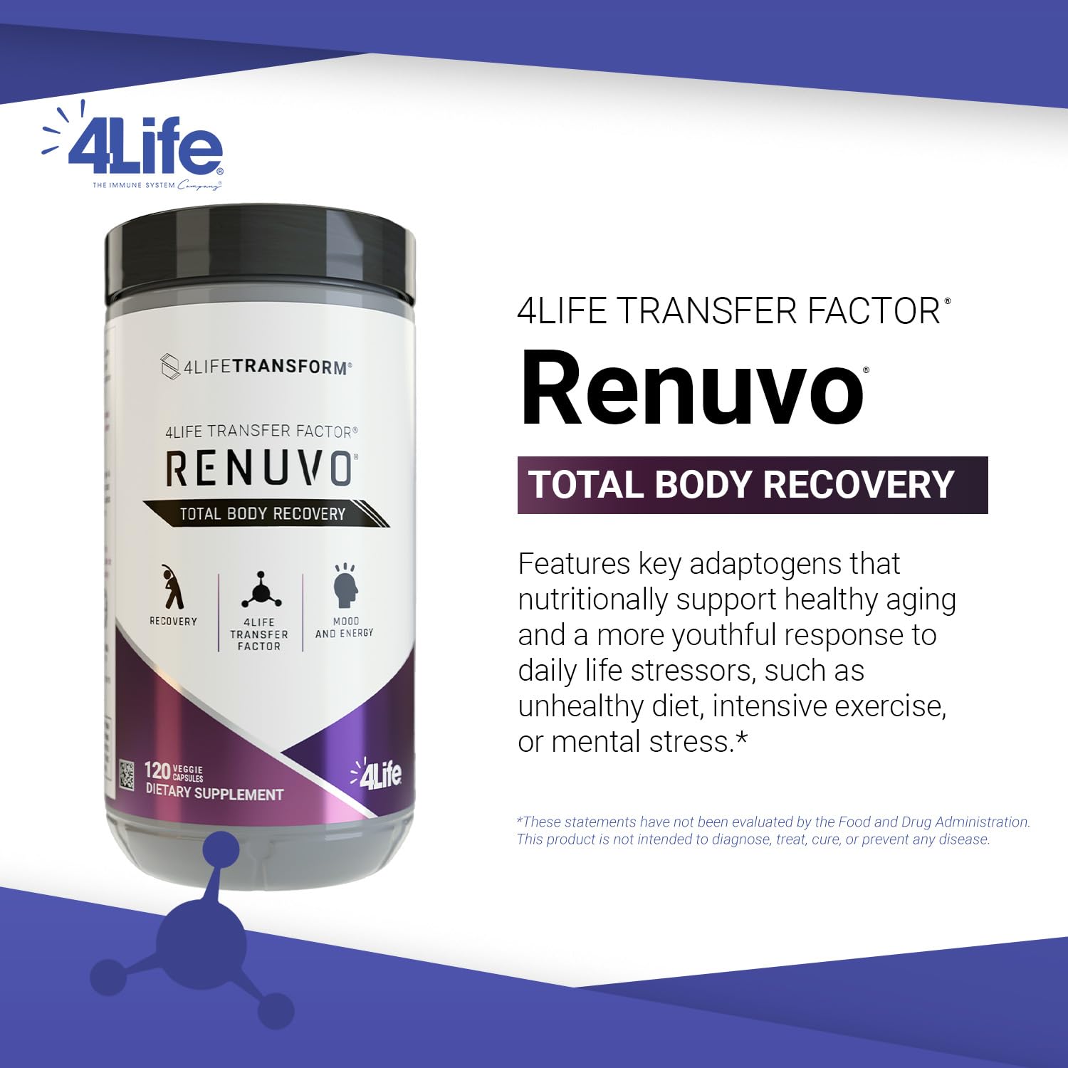 4Life etiqueta con ingredientes principales para transparencia y confianza