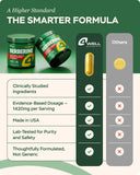 4Well Products frasco junto a alimentos saludables para uso diario