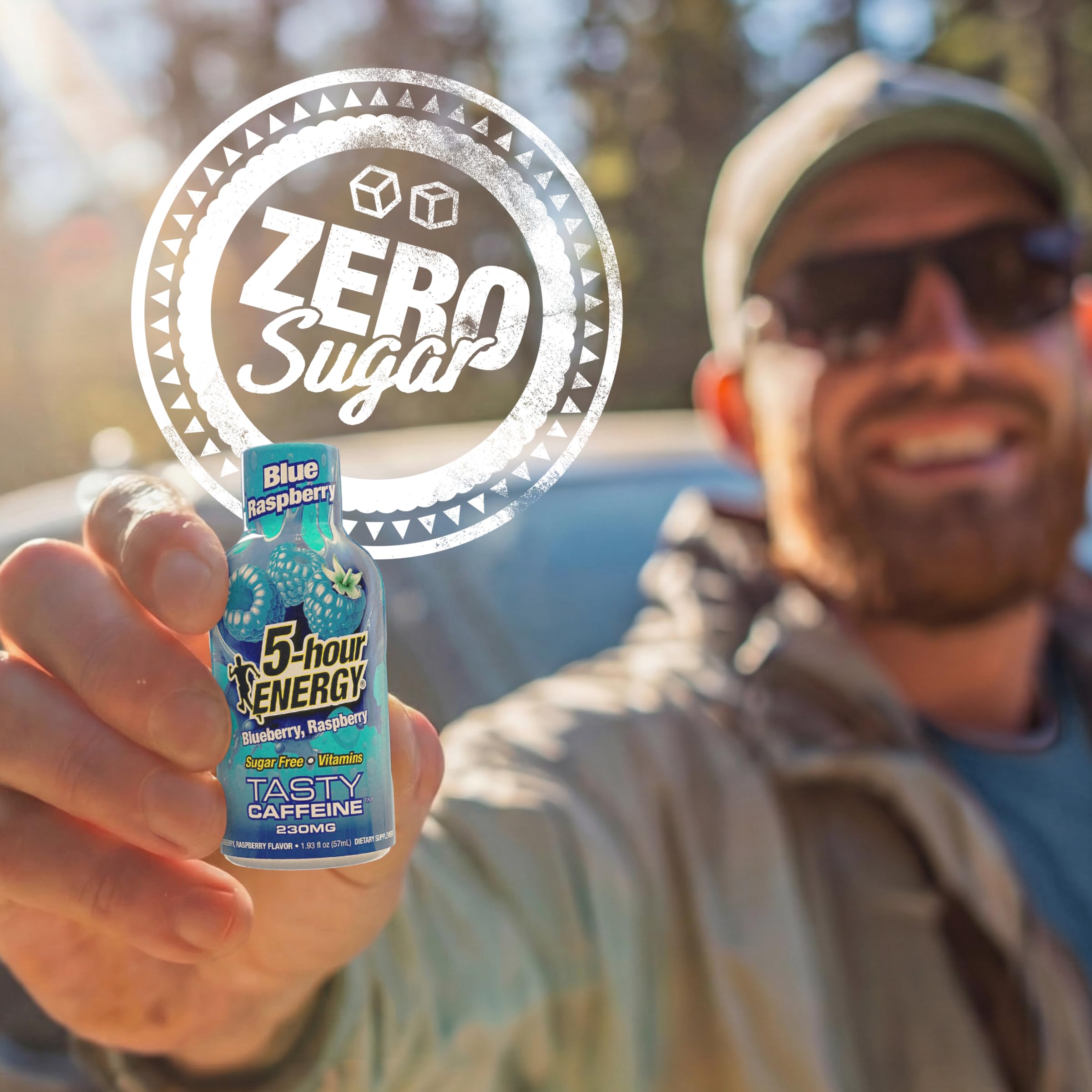 5-hour ENERGY ambientación lifestyle para energía rápida en movimiento